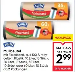 Maximarkt Müllbeutel Angebot