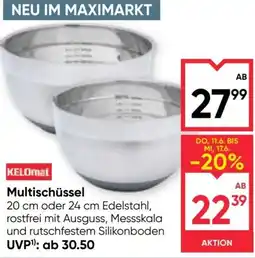 Maximarkt Multischüssel Angebot