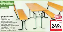 Maximarkt Festzelt-Garnitur Comfort Angebot
