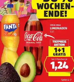 Hofer Coca-cola limonaden Angebot