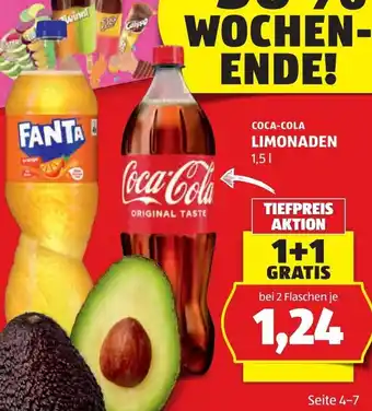 Hofer Coca-cola limonaden Angebot