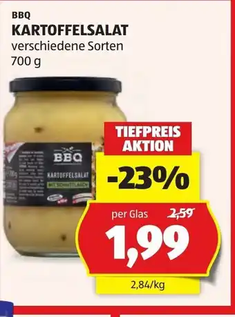 Hofer Bbq kartoffelsalat Angebot