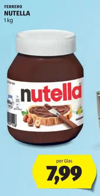 Hofer FERRERO NUTELLA Angebot