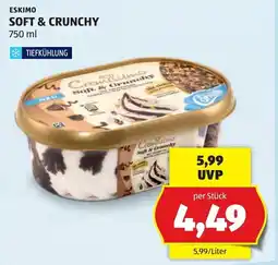 Hofer Eskimo soft & crunchy Angebot