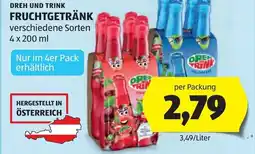 Hofer Dreh und trink Angebot