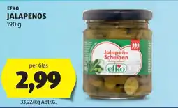 Hofer Efko jalapenos Angebot