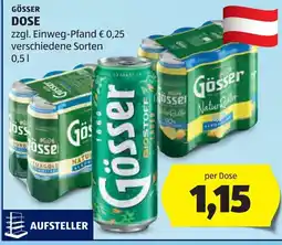 Hofer Gösser dose Angebot
