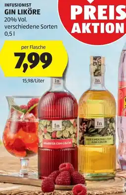 Hofer Infusionist gin liköre Angebot
