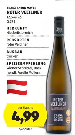 Hofer Franz anton mayer roter veltliner wagram Angebot