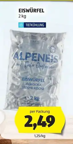 Hofer Eiswürfel Angebot