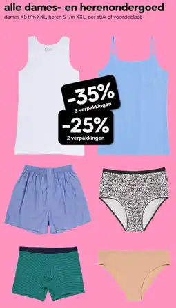 HEMA alle dames- en herenondergoed Angebot