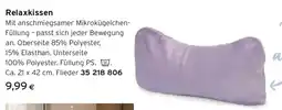 Tchibo Eduscho Relaxkissen Angebot