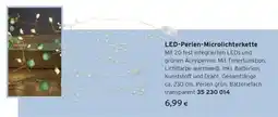 Tchibo Eduscho Led perlen microlichterkette Angebot