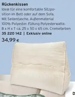 Tchibo Eduscho Rückenkissen Angebot