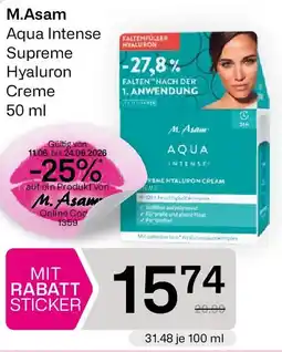 Bipa M.Asam Aqua Intense Supreme Hyaluron Creme Angebot