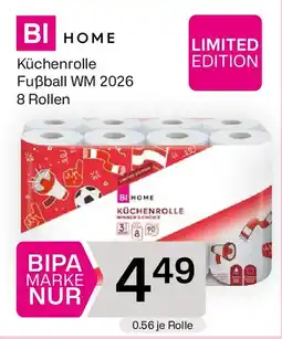 Bipa Küchenrolle Fußball WM 2026 Angebot