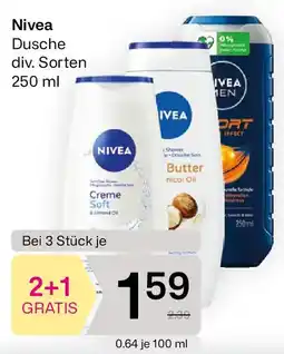 Bipa Nivea Dusche Angebot
