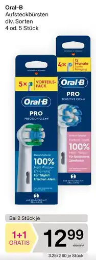 Bipa Oral-B Aufsteckbürsten Angebot