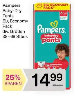 Bipa Pampers Baby-Dry Pants Big Economy Pack Angebot