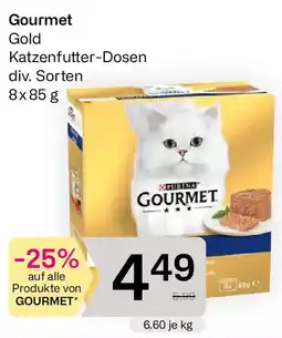 Bipa Gourmet Gold Katzenfutter-Dosen Angebot