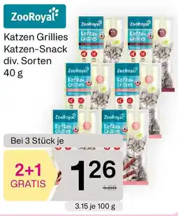 Bipa Katzen Grillies Katzen-Snack Angebot