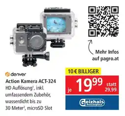 Pagro Diskont Action kamera act 324 Angebot