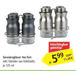 Pagro Diskont Gewürzgläser 4er Set Angebot