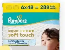 Bipa Pampers Aqua Soft Touch Feuchttücher Angebot