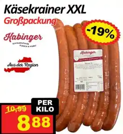 Wurstico Käsekrainer XXL Angebot