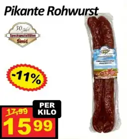 Wurstico Pikante Rohwurst Angebot