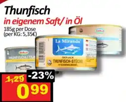 Wurstico Thunfisch Angebot
