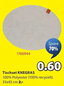 JYSK Tischset KNEGRAS Angebot