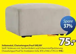 JYSK Sofamodul, Chaiselongue/Pouf SKEJBY Angebot