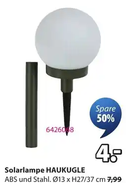 JYSK Solarlampe HAUKUGLE Angebot
