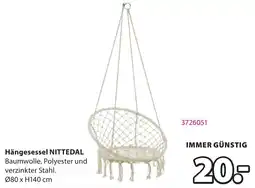 JYSK Hängesessel NITTEDAL Angebot