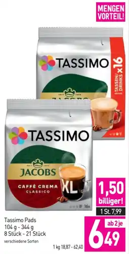 Sutterlüty Tassimo Pads Angebot