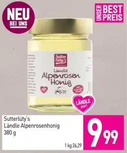 Sutterlüty Ländle Alpenrosenhonig Angebot