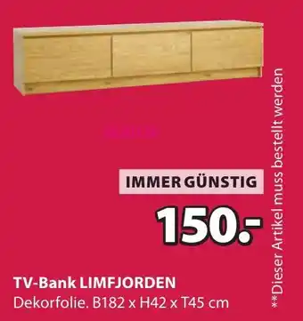 JYSK TV-Bank LIMFJORDEN Angebot