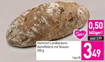 Sutterlüty Hammerl Landbäckerei Kartoffelbrot mit Nüssen Angebot