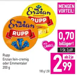 Sutterlüty Enzian fein-cremig oder Emmentaler Angebot