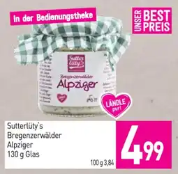 Sutterlüty Bregenzerwälder Alpziger Angebot