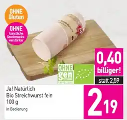 Sutterlüty Bio Streichwurst fein Angebot