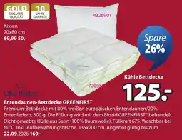 JYSK Entendaunen-Bettdecke GREENFIRST Angebot
