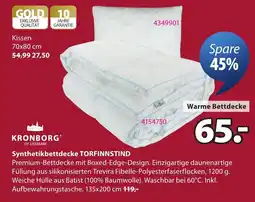 JYSK Synthetikbettdecke TORFINNSTIND Angebot