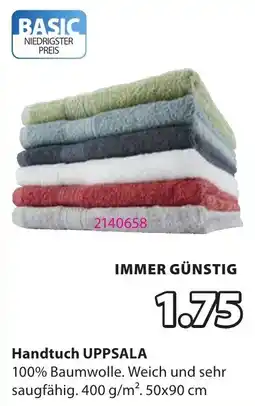 JYSK Handtuch UPPSALA Angebot