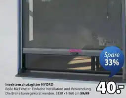 JYSK Insektenschutzgitter NYORD Angebot