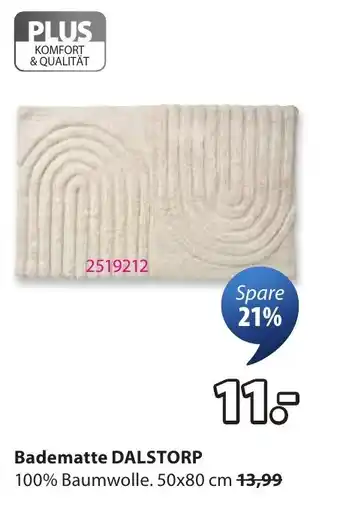 JYSK Badematte DALSTORP Angebot