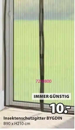 JYSK Insektenschutzgitter BYGDIN Angebot