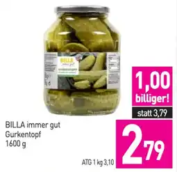 Sutterlüty immer gut Gurkentopf Angebot