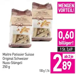 Sutterlüty Suisse Original Schweizer Nuss-Stängeli Angebot